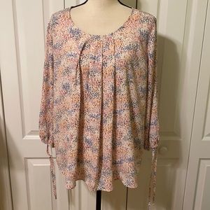 Papermoon Plus Size Floral Blouse